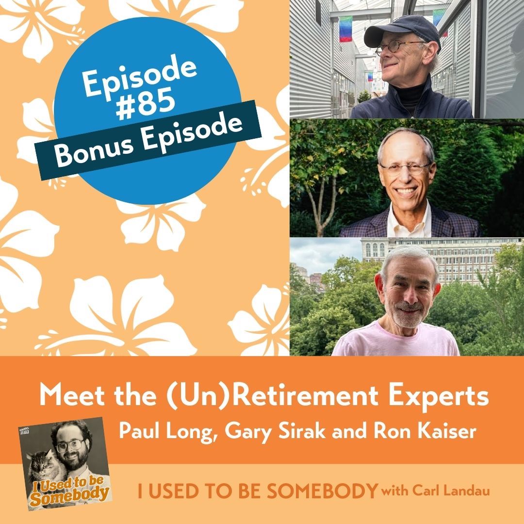 Episode 85 Meet the (Un)Retirement Experts: Paul Long, Gary Sirak and Dr. Ron Kaiser