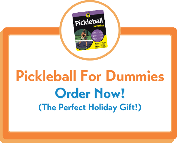 Pickleball For Dummies book